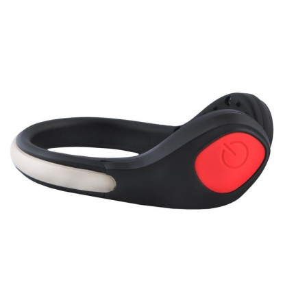 SS31 OPASKA LEDOWA DLA BIEGACZA NA BUTY CZARNA ŚWIATŁO