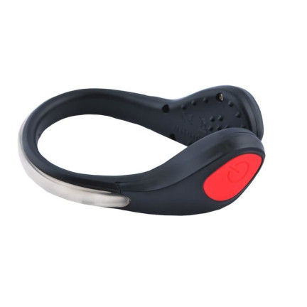 SS31 OPASKA LEDOWA DLA BIEGACZA NA BUTY CZARNA ŚWIATŁO