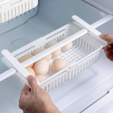 TG70287 DODATKOWA SZUFLADA POJEMNIK NA ŻYWNOŚĆ PÓŁKA ORGANIZER DO LODÓWKI WYSUWANY