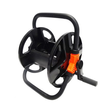 Q42W1 STOJAK NA WĄŻ OGRODOWY Zwijany do 20m WÓZEK ZWIJACZ BĘBEN Lekki Wygodny