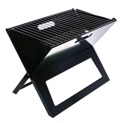 TG71415 DUŻY GRILL OGRODOWY PRZENOŚNY SKŁADANY TURYSTYCZNY BBQ NA KEMPING WALIZKA