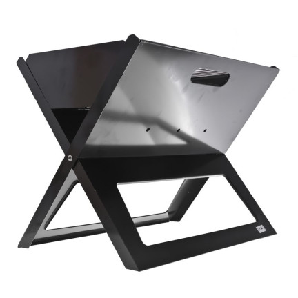 TG71415 DUŻY GRILL OGRODOWY PRZENOŚNY SKŁADANY TURYSTYCZNY BBQ NA KEMPING WALIZKA