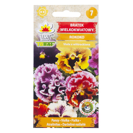 R3457 BRATEK WIELKOKWIATOWY ROKOKO 0,2G KWIATY TORAF