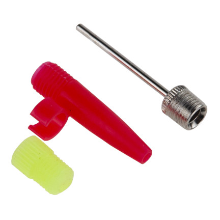 RB26 POMPKA ROWEROWA Z AKCESORIAMI PIŁEK DO ROWERU IGŁA Z UCHWYTEM na RAMĘ PODRÓŻNA