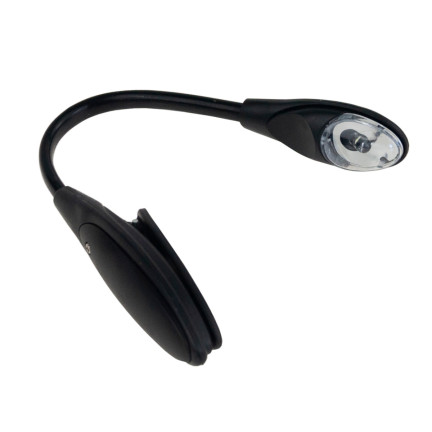 RB90 LAMPKA Z KLIPSEM LED DO CZYTANIA KSIĄŻKI ELASTYCZNA NA MONITOR baterie