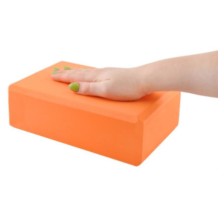RR93P KLOCEK KOSTKA DO YOGI pomarańczowa kolory