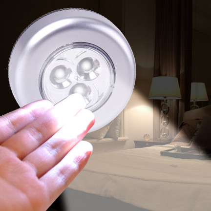 LP10 LAMPKA 3 LED SAMOPRZYLEPNA NA BATERIE SAMOPRZYLEPNE