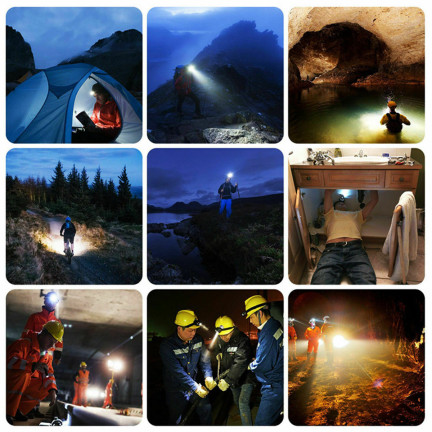 XA121 LATARKA CZOŁOWA LED ZOOM CREE XML T6 CZOŁÓWKA MOC akumulator + ładowarka