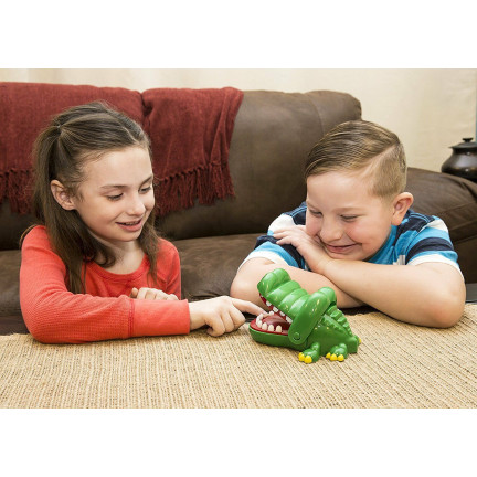 TG55490 GRA KROKODYL KAJMAN CHORY ZĄBEK U DENTYSTY ZRĘCZNOŚCIOWA PREZENT DUŻY