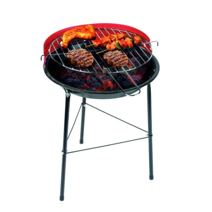 TG71413 GRILL OGRODOWY turystyczny PRZENOŚNY OKRĄGŁY WĘGLOWY klasyczny kempingowy