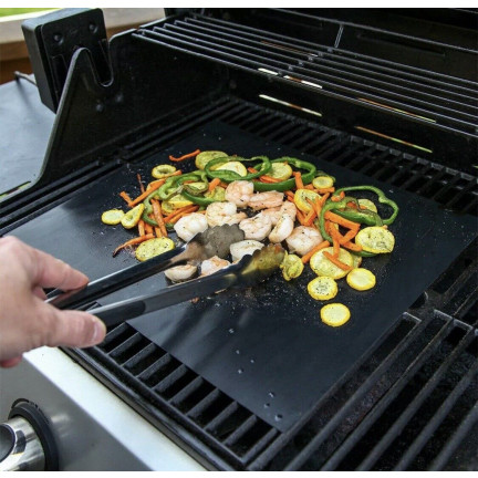 TD39 BBQ ZESTAW 10 MAT GRILLOWYCH 40X33CM PROSTOKĄTNE