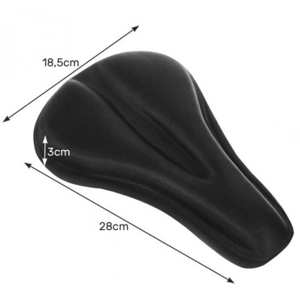 EE46 NAKŁADKA ŻELOWA NA SIODEŁKO ROWEROWE POKROWIEC 3D