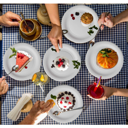 ARP3907 KPL 10SZT. TALERZY TALERZE PAPIEROWE 18CM