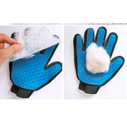 2366 RĘKAWICA DO CZESANIA PSA WYCZESYWANIA MASAŻU