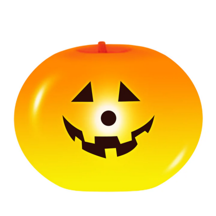 TG74159 BALONY HALLOWEEN LED 5SZT DYNIE ŚWIECĄCE DEKORACJE POMARAŃCZOWE