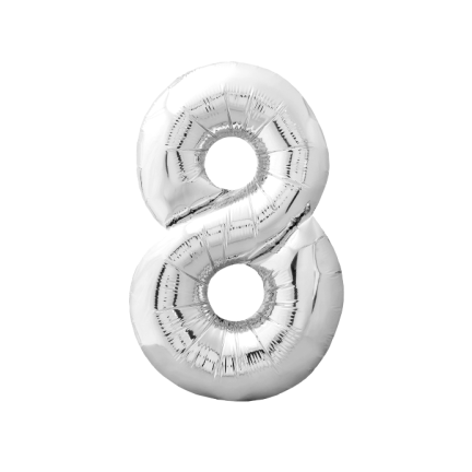 TG48096-8-S BALON CYFERKI 106CM 