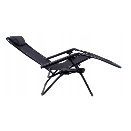 TG49016-1 LEŻAK OGRODOWY KRZESŁO ZERO GRAVITY PODSTAWKA 2SZT