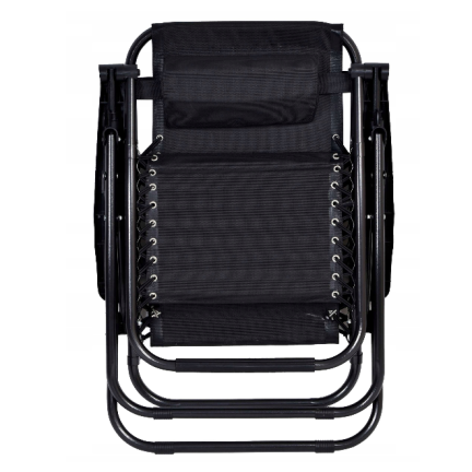 TG49016-1 LEŻAK OGRODOWY KRZESŁO ZERO GRAVITY PODSTAWKA 2SZT