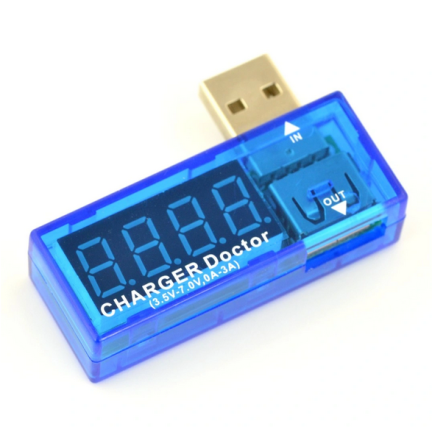 HH62 MIERNIK PRĄDU ŁADOWANIA WOLTOMIERZ USB