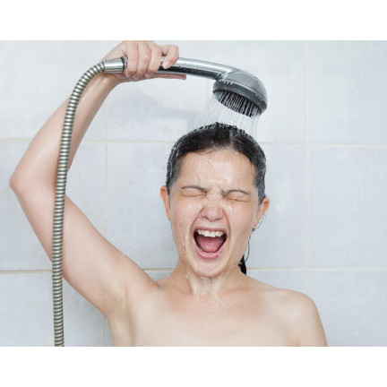 TG64637 SŁUCHAWKA PRYSZNICOWA NATRYSKOWA DO PRYSZNICA CHROM PRYSZNIC RĘCZNY