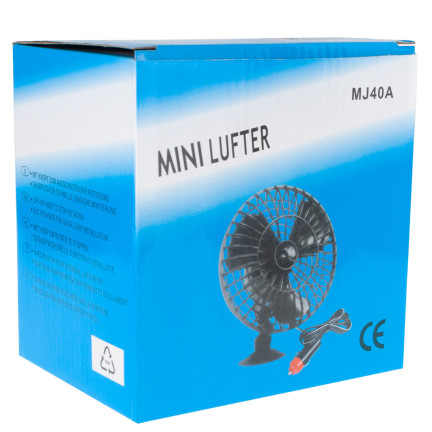 SM43 WIATRAK DO SAMOCHODU WENTYLATOR SAMOCHODOWY 12V