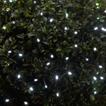 Lampki led 500l, zimne białe, choinkowe, świąteczne, wewnętrzne, zewnętrzne, 3+25m