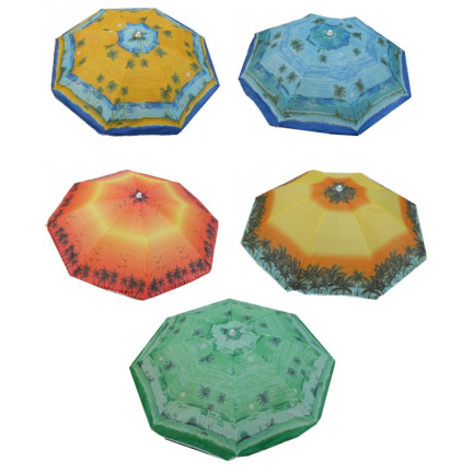 SS27 PARASOL PLAŻOWY OGRODOWY REGULOWANY 5 KOLOROWÓW