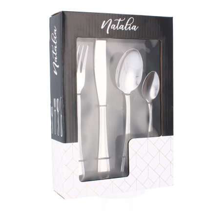 STA7370 KOMPLET SZTUĆCE 24 ELEMENTY ZESTAW DLA 6 OSÓB