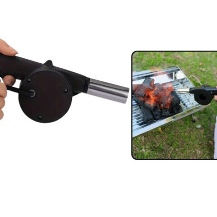 DO55 DMUCHAWA DO ROZPALANIA GRILLA OGNISKA KOMINKA BBQ ROZNIECANIA OGNIA RĘCZNA