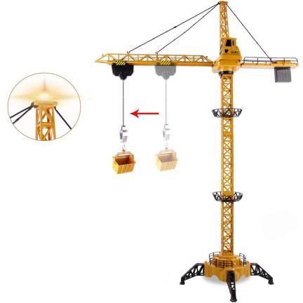 TG55508 DŹWIG ŻURAW DUŻY XXL ZDALNIE STEROWANY RC NA PILOTA DLA DZIECI DO ZABAWY