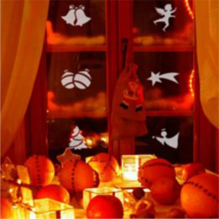 Szablony do sztucznego śniegu, świąteczne wzory, 10szt.