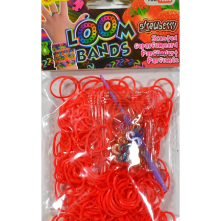 EE62 Zestaw LOOM BANDS 300 szt. PACHNĄCE