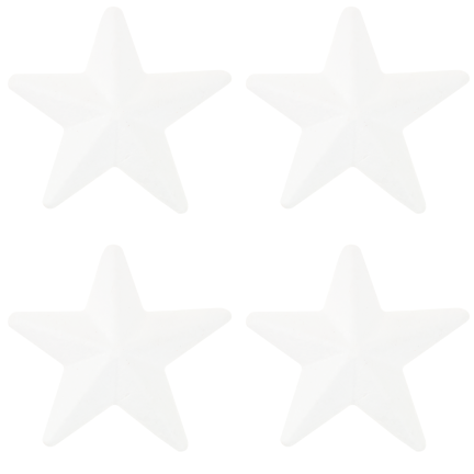 TG26248 GWIAZDKI STYROPIANOWE 9CM 4SZT GWIAZDKA GWIAZDA ze styropiany do zdobienia