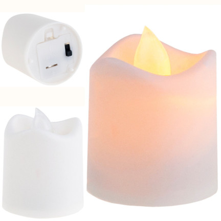 TG29567 ŚWIECZKA LED LAMPKA ZNICZ WKŁAD DO ZNICZA ŚWIECZNIKA TEALIGHT + baterie