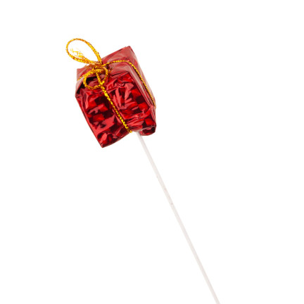 TG33329-3 PREZENCIKI PREZENTY NA PIKU DRUCIKU 12SZT CZERWONE DEKORACJA ŚWIĄTECZNA