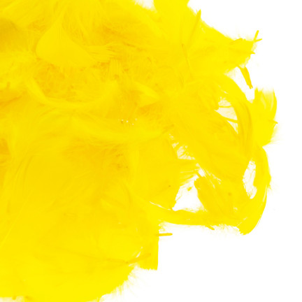 TG35906-2 PIÓRKA PIÓRA OZDOBNE DEKORACYJNE 10G ŻÓŁTE CYTRYNOWE RĘKODZIEŁA wielkanoc