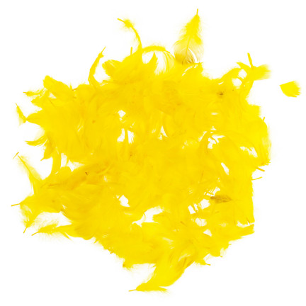 TG35906-2 PIÓRKA PIÓRA OZDOBNE DEKORACYJNE 10G ŻÓŁTE CYTRYNOWE RĘKODZIEŁA wielkanoc