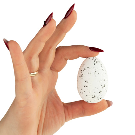 TG35939-1 15x JAJKA JAJECZKA WIELKANOCNE PRZEPIÓRCZE NAKRAPIANE OZDOBNE DO KOSZYCZKA