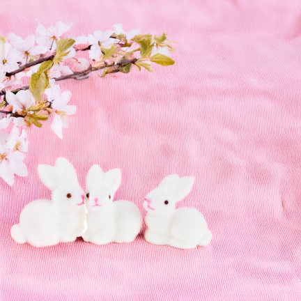 TG40529-1 KRÓLIK PLASTIK FLOKOWANY 3SZT./KPL