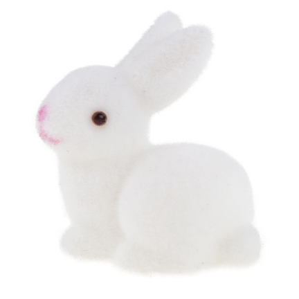 TG40529-1 KRÓLIK PLASTIK FLOKOWANY 3SZT./KPL