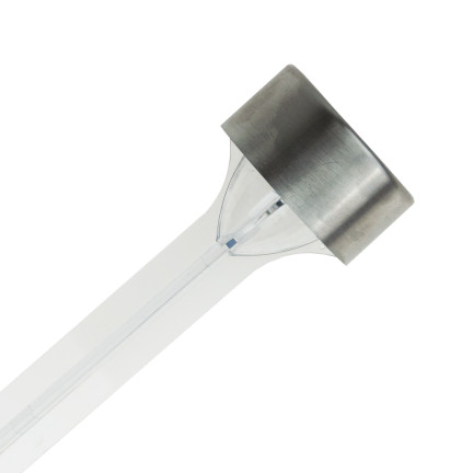 TG60448 LAMPA SOLARNA LAMPKA OGRODOWA WBIJANA LED TRANSPARENTNA SŁUPEK SOLAR Z CZUJNIKIEM