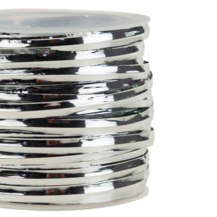 TG42193-1 DRUCIK DEKORACYJNY 15M FLORYSTYCZNY DRUT SREBRNY