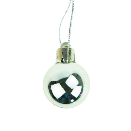 TG44046-14 BOMBKI CHOINKOWE KOLOROWE NA CHOINKĘ BOMBKA ZESTAW 24 SZT 3CM OZDOBY RETRO