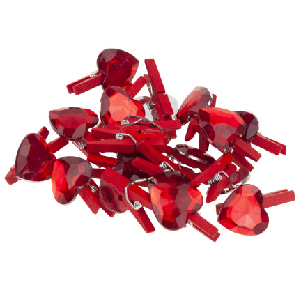 TG44598 DEKORACJA KLAMERKI SERCA SERDUSZKA OZDOBNE SPINACZE WALENTYNKI ŚLUB