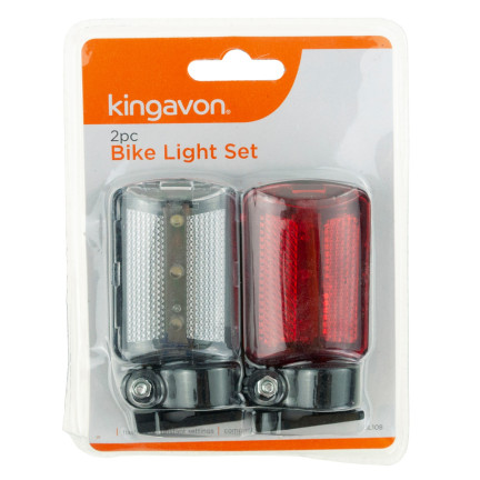 TG47904 LAMPKI ROWEROWE ŚWIATŁA do ROWERU ZESTAW PRZÓD TYŁ
