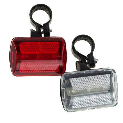 TG47904 LAMPKI ROWEROWE ŚWIATŁA do ROWERU ZESTAW PRZÓD TYŁ