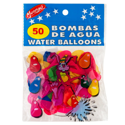 TG48073 BOMBY WODNE BALONY BALONIKI NA WODĘ KOLOROWE ZESTAW 50SZT ŚMINGUS-DYNGUS