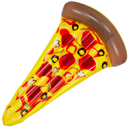 TG48106-2 MATERAC PLAŻOWY PIZZA DMUCHANY DO PŁYWANIA DUŻY WYGODNY MORZE BASEN WAKACJE
