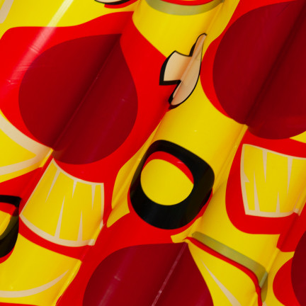 TG48106-2 MATERAC PLAŻOWY PIZZA DMUCHANY DO PŁYWANIA DUŻY WYGODNY MORZE BASEN WAKACJE