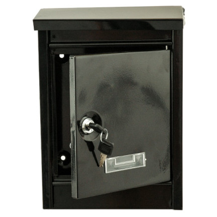 TG48239 SKRZYNKA NA LISTY CZARNA